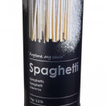 Boîte alimentaire, Spaghettis, Relief