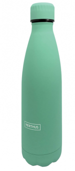 Bouteille isotherme turquoise à double paroi, 350 ml, Gourde en acier inoxydable - Garde Froid 8h ou Chaud 12h - Sans BPA