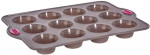 Moule silicone « Silitop », Rigide, 12 Muffins, 36 cm