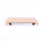 Planche à découper en Bambou avec tiroir intégré 38,5 x 26,5 cm