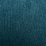 Pouf en Velours côtelé bleu - Coffre de rangement pliable