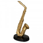 Saxophone doré, H27 cm, Objet décoratif
