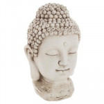 Tête de Bouddha en résine, H 26 cm