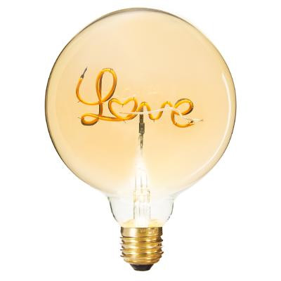 Ampoule Led Décorative Love, 2W, D 12,5 cm