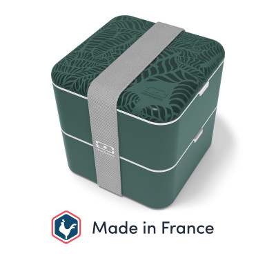 Monbento Square graphic Jungle - Bento carré - Made in France