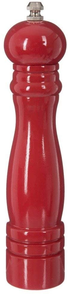 Moulin à poivre, Bois, rouge, 22 cm