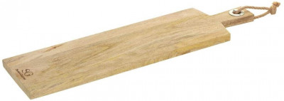 Planche à découper rectangle en manguier, 52 x 16 cm