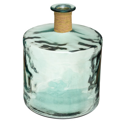 Vase épaule en Verre recyclé transparent H 45 cm
